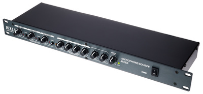 RM-67, 19"" Rackmixer mit 3x XLR-Mikrofon Eingang, 4x cinch-Stereo in, +12 Volt Phantompower pro Kanal zuschaltbar, Pad-Schalter für