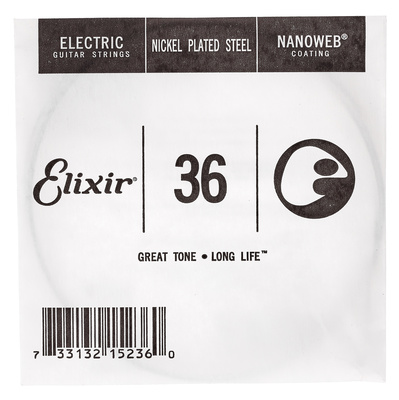Elixir .036 elektrinės gitaros styga