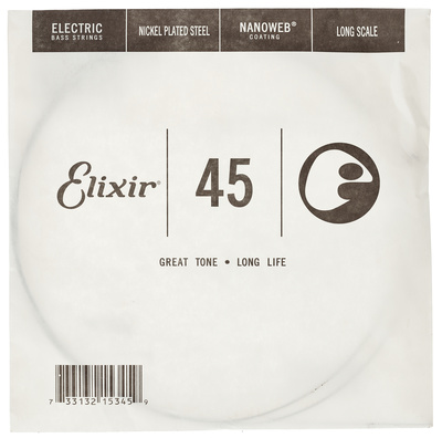Elixir .045 El. Bass Single styga
