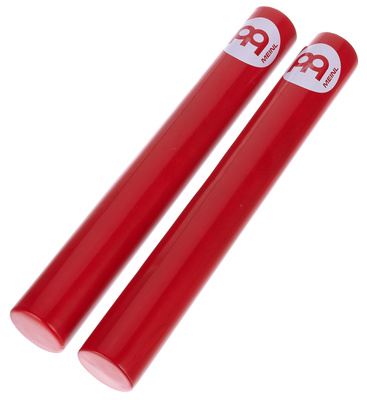 CL7R Claves aus Fiberglas, Farbe: rot, nahezu unzerstoerbar, gestochen scharfer Sound, der Rhythmus der Claves spielt eine Hauptrolle in allen