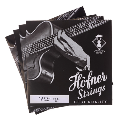 Höfner H1133RB Beatle Bass elektrinės bosinės gitaros stygos