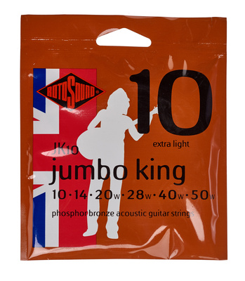 Rotosound JK10 Jumbo King akustinės gitaros stygos