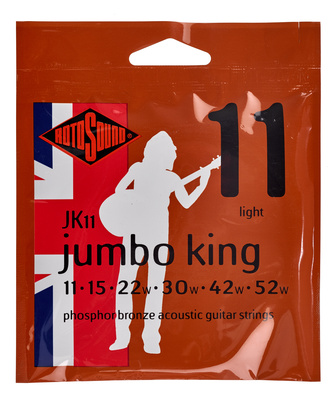 Rotosound JK11 Jumbo King akustinės gitaros stygos