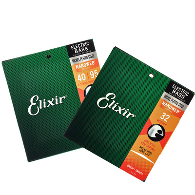 Elixir 032-95 5 String Set dengtos bosinės gitaros stygos