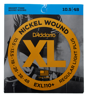 Daddario EXL110+ elektrinės gitaros stygos