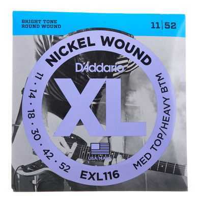 Daddario EXL116 elektrinės gitaros stygos