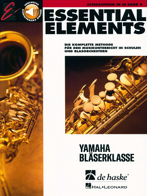 De Haske Essential Elements A-Sax 2 vadovėlis alto saksofonui