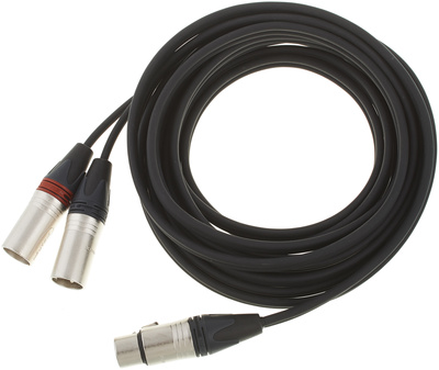 pro snake Stereo Y-Cable 5,0 Y-adapterinis laidas
