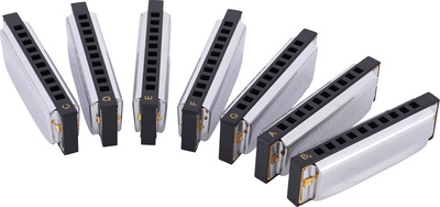 Hohner Blues Starter Set diatoninė lūpinė armonikėlė