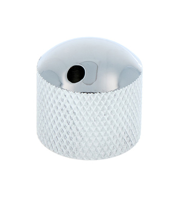 Warwick Potentiometer Dome Knob Chrome gitaros rankenėlė