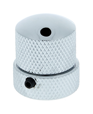 Warwick Potentiometer Dome Knob Chrome gitara rankenėlė