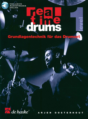 De Haske Real Time Drums 1 būgnų mokytojas