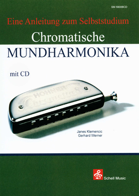 Schell Music Chromatische Mundharmonika lūpinės armonikėlės mokymo literatūra