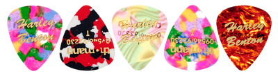 Harley Benton Guitar Pick Thin 5 Pack mediatoriai  