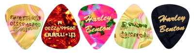 Harley Benton Guitar Pick Medium standartiniai mediatoriai 5 vnt.