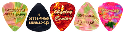 Harley Benton Guitar Pick Heavy 5 Pack mediatoriai