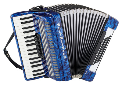 Weltmeister Achat 34/72/III/5/3 Blue pianinis akordeonas