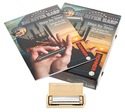 Hohner Step by Step - Big River Harp diatoninės armonikėlės mokykla