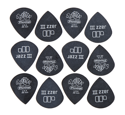 Dunlop Tortex Black Jazz 88