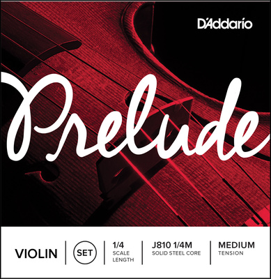 Daddario J810-1/4M Prelude smuiko stygos 1/4