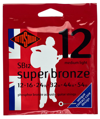 Rotosound SB12 Super Bronze akustinės gitaros stygos