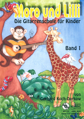 Acoustic Music Books Moro und Lilli akustinės gitaros mokomoji literatūra