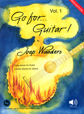 Broekmans & Van Poppel Go for Guitar 1 akustinės gitaros dainų knyga