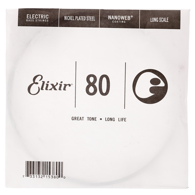 Elixir .080 El. Bass vienguba styga
