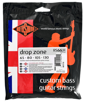 Rotosound RS66LH elektrinės bosinės gitaros stygos  