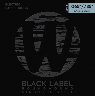 Warwick 40240 LB4 Black Label Low B elektrinės bosinės gitaros styga  