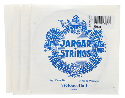 Jargar Cello Strings Silver Medium violončelės stygos  