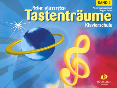 Holzschuh Verlag Allererste Tastenträume 1 fortepijono mokymo knyga