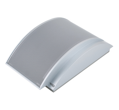 WL 6/2-8, silber, 10 cm-2-Wege Wand-/Decken-LS-System, 50/70 W, 8 Ohm, 100-20.000 Hz (+/- 3dB), ohne Übertrager, imprägnierte Membrane,