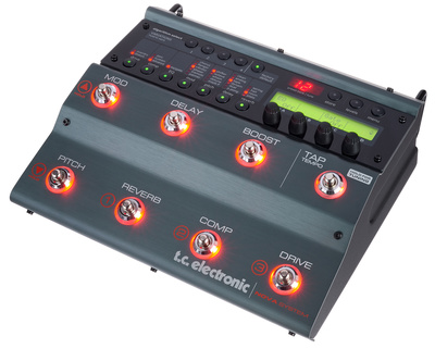 B-Stock, tc electronic Nova System, Multieffektpedal, analoger Overdrive und Distortion, 6 Effektblöcke übernommen aus dem G-System (Compressor, EQ +