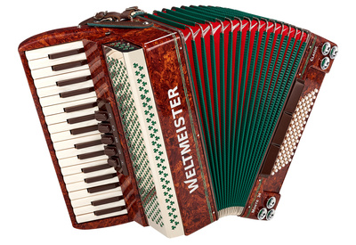 Weltmeister Monte 34 Classic BW pianinis akordeonas