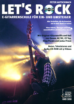 Acoustic Music Books Let's Rock E-Gitarrenschule el. gitaros mokomoji literatūra  