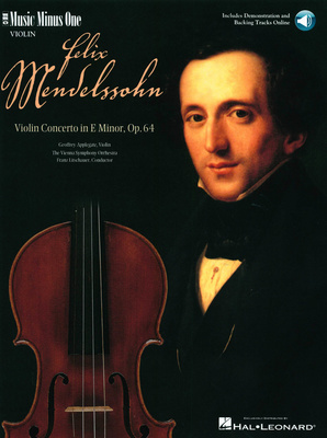 Music Minus One Mendelssohn Violin Concerto smuiko natos
