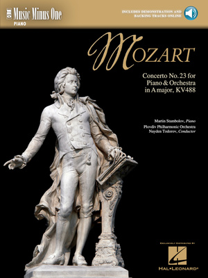 Music Minus One Mozart Concerto No.23 KV 488 klasikinė fortepijono literatūra