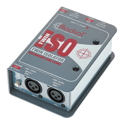 Radial Engineering Twin-Iso DI boksas  