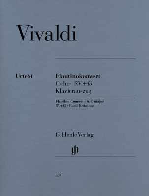 Henle Verlag Vivaldi Flautinokonzert