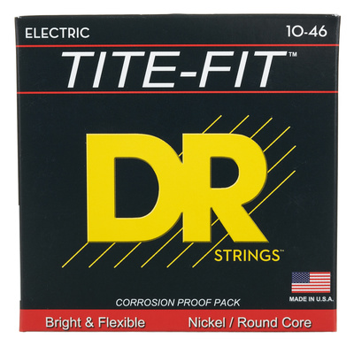 DR Strings Tite-Fit MT-10 elektrinės gitaros stygos  