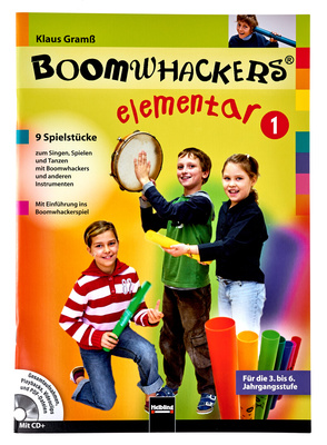 Helbling Verlag Boomwhackers Elementar 1 mokomoji muzikos medžiaga vaikams