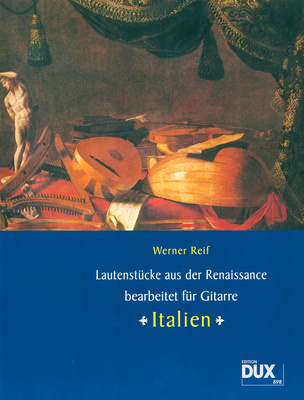 Edition Dux Lautenstücke Renaissance Ita klasikinės gitaros literatūra