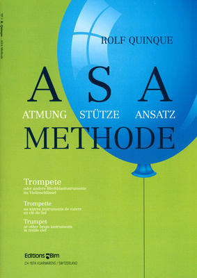 Editions Bim ASA Methode Trumpet trimitų literatūra