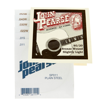 John Pearse 160SL akustinės gitaros stygos