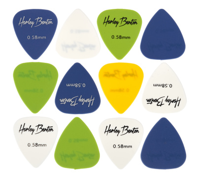 Harley Benton Nylon Player 0,58mm mediatorių rinkinys