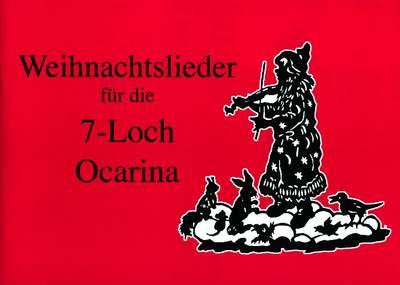 ocarinamusic Weihnachtslieder 7Loch Okarina dainų knyga