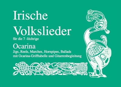 ocarinamusic Irische Lieder für Ocarina dainų knyga okarinai