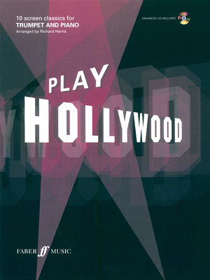 Faber Music Play Hollywood trimitų natų knyga
