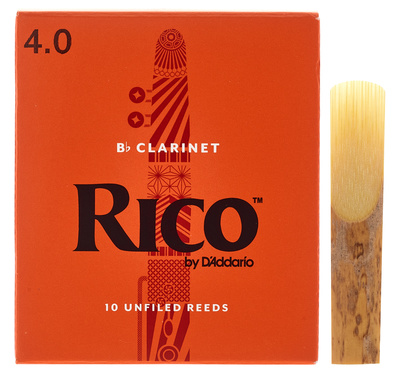 DAddario Woodwinds Rico Bb- Clar 4.0